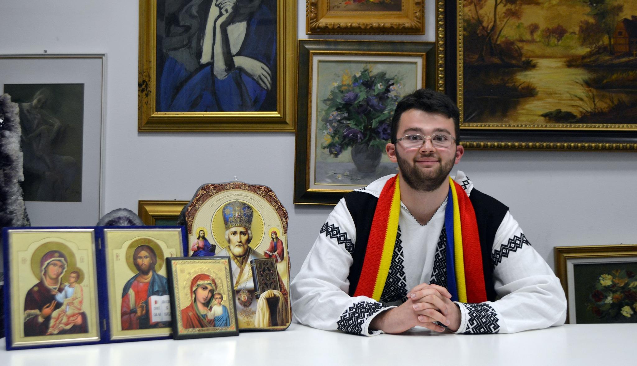 Stef Mihnea Cătălin, student master Fac Teolog