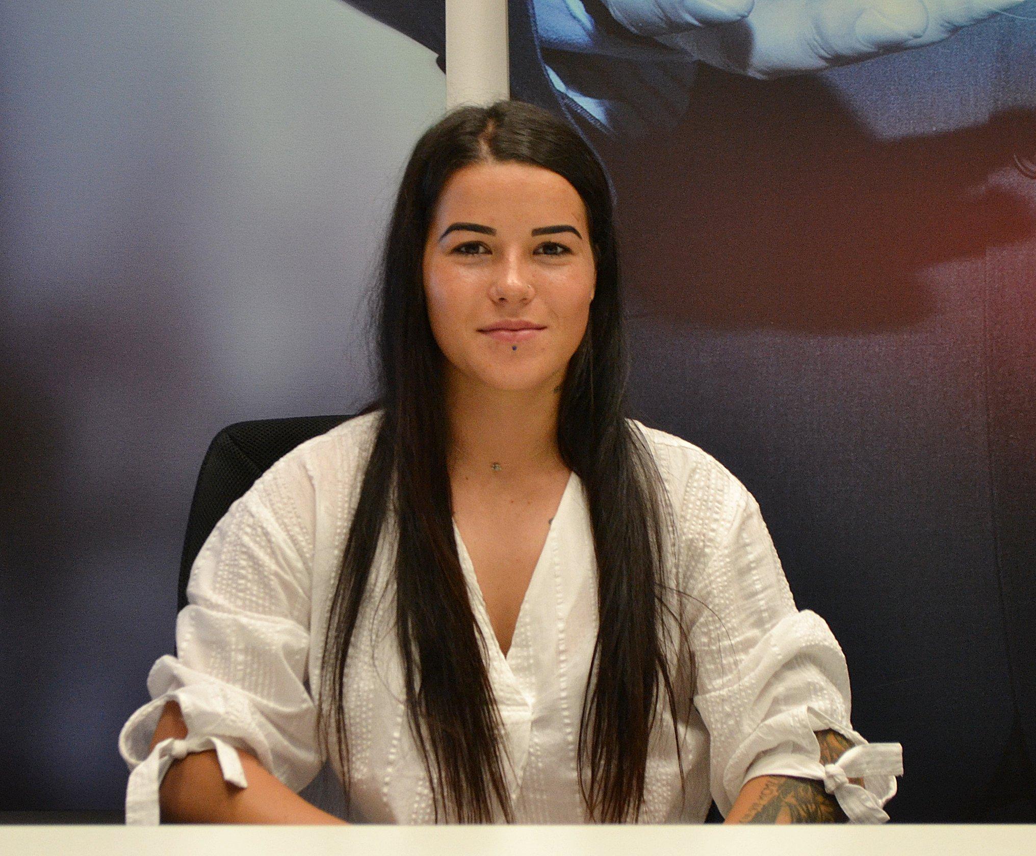 Maria Stamate -fotbalist   la U Olimpia Cluj